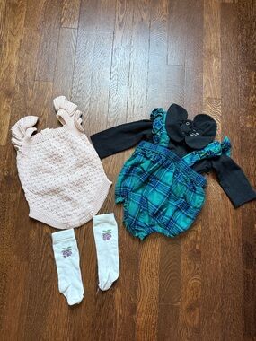 3-6 months baby girl clothes